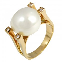 Anillo oro amarillo con...